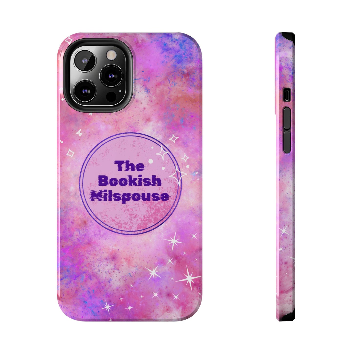 The Bookish Milspouse Pink Sky Tough Phone Cases - Creative By Sanchez