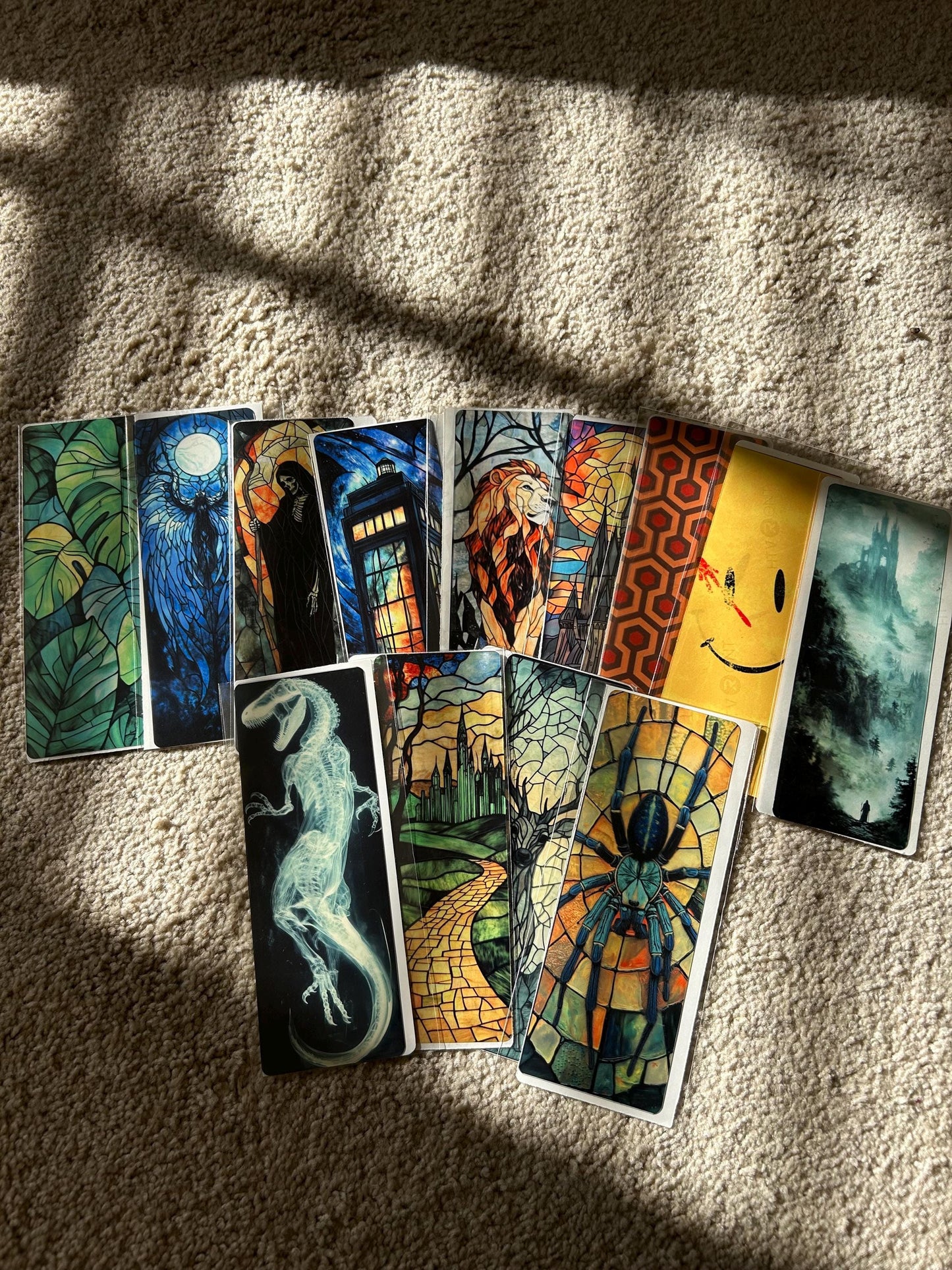 Sunset in Nature Bookmark – Tranquil Landscape Art, Serene Sunset Scene, Perfect Gift for Nature Lovers & Bookworms