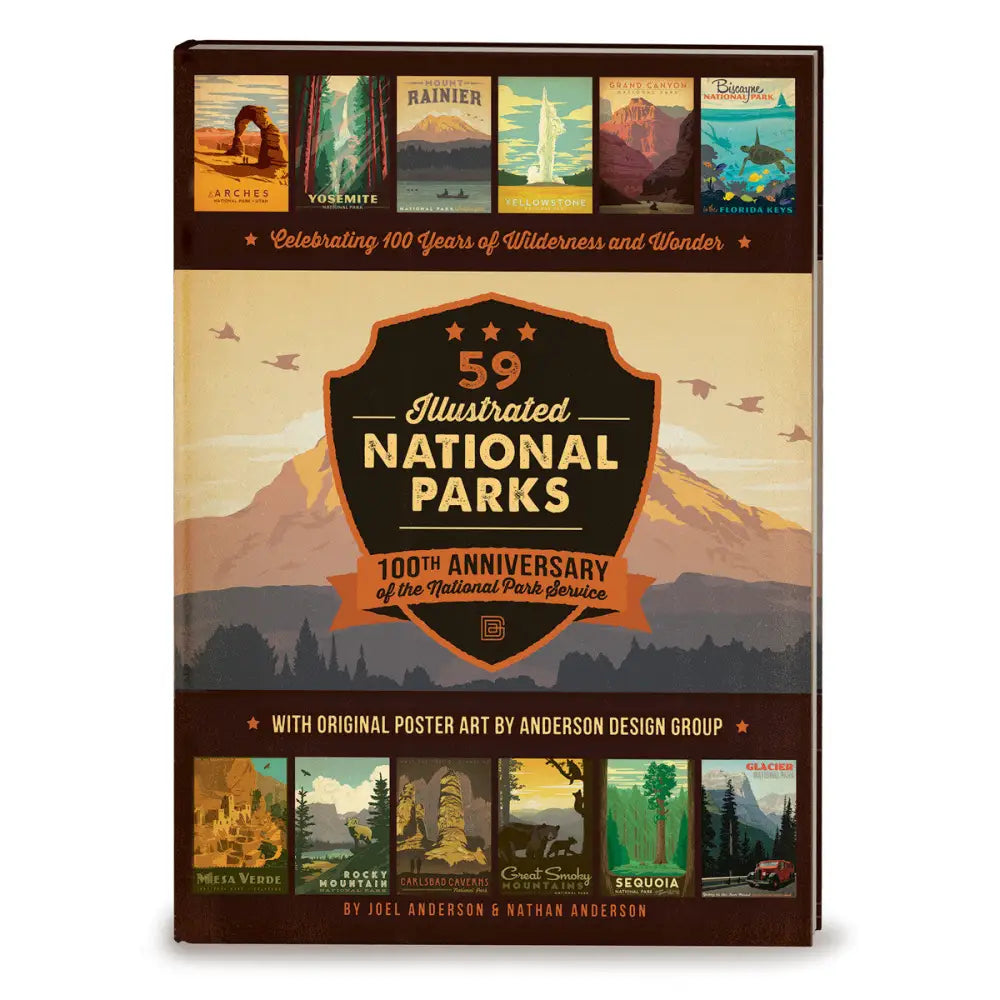 59 National Parks: 100th Anniversary Hard Cover Coffee Table Book (Best Seller) Book Books and Gifts