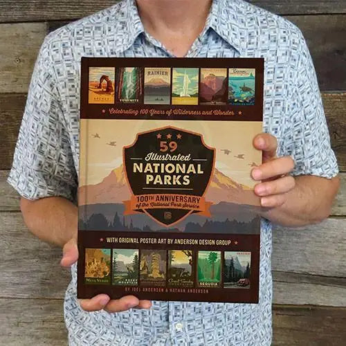 59 National Parks: 100th Anniversary Hard Cover Coffee Table Book (Best Seller) Book Books and Gifts