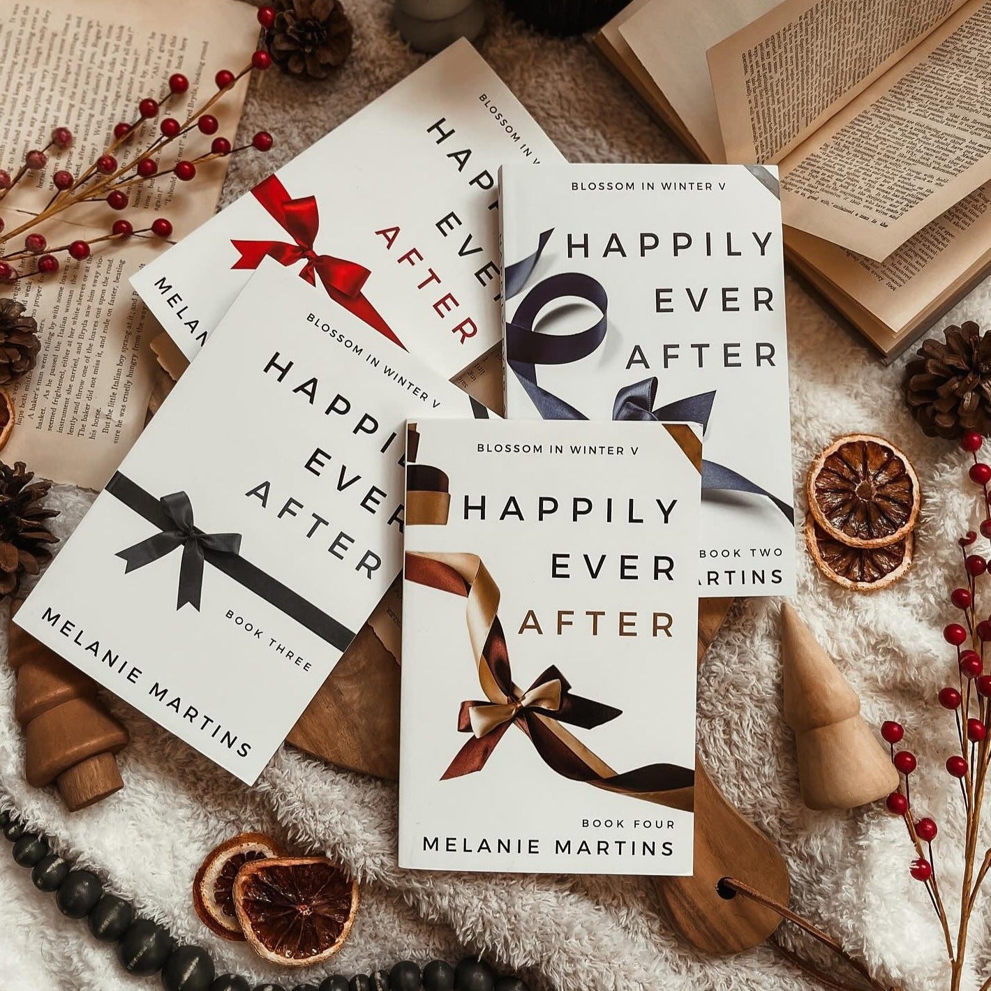Happily Ever After: 4 Novellas (Companion to the Blossom in Winter Series)