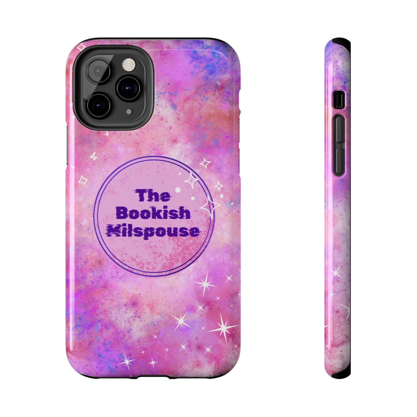 The Bookish Milspouse Pink Sky Tough Phone Cases - Creative By Sanchez