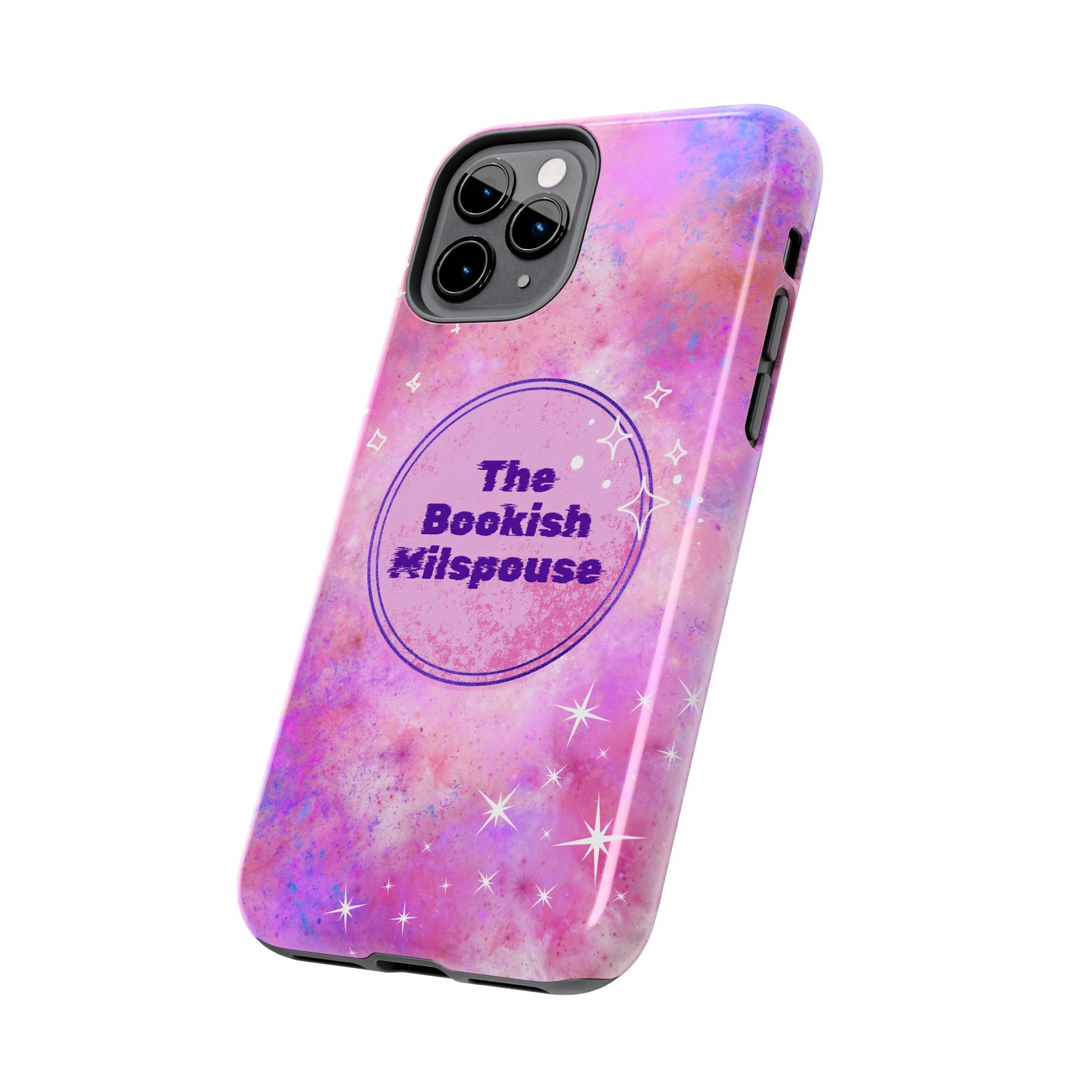 The Bookish Milspouse Pink Sky Tough Phone Cases - Creative By Sanchez