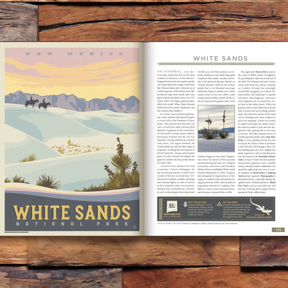 63 National Parks: Updated Edition HARD COVER Coffee Table Book (Best Seller!) Hard Cover Book Books and Gifts