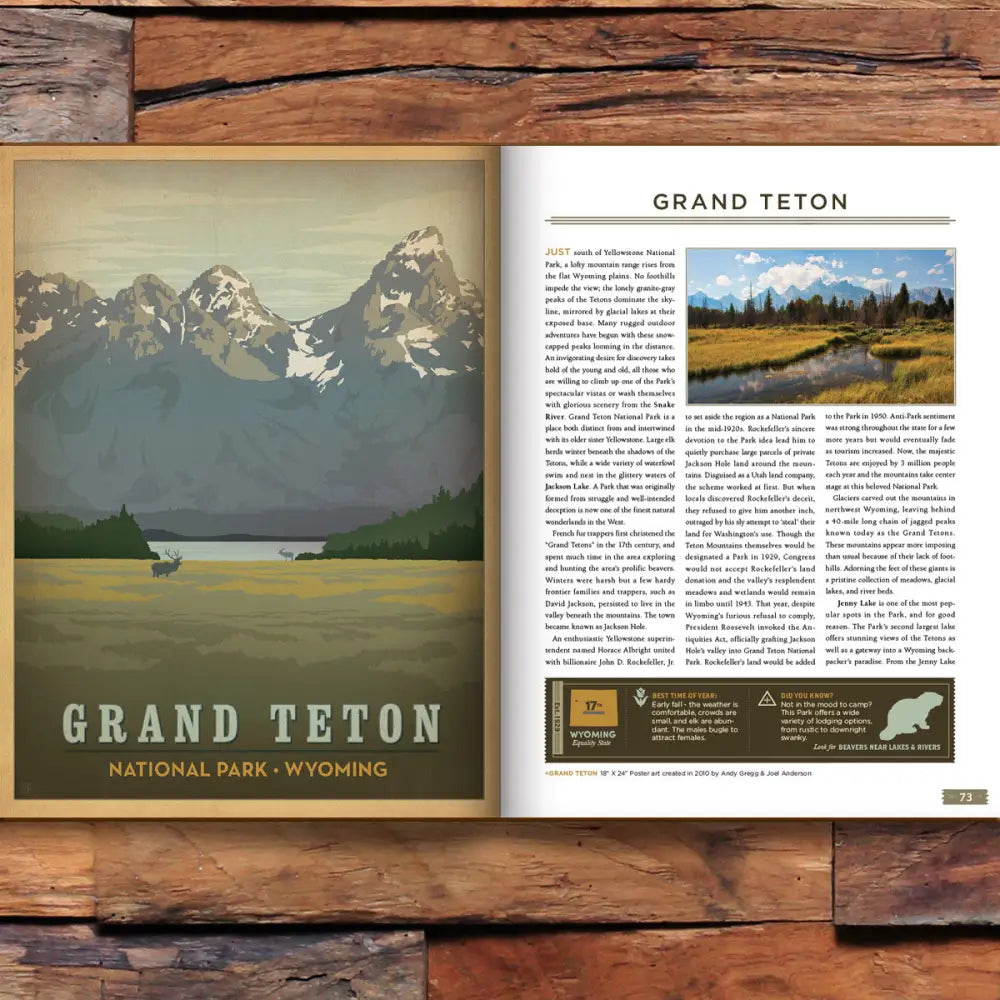 63 National Parks: Updated Edition HARD COVER Coffee Table Book (Best Seller!) Hard Cover Book Books and Gifts