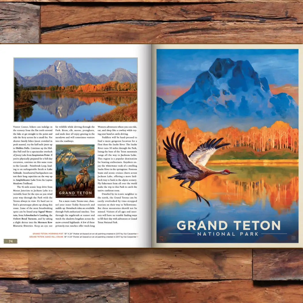 63 National Parks: Updated Edition HARD COVER Coffee Table Book (Best Seller!) Hard Cover Book Books and Gifts