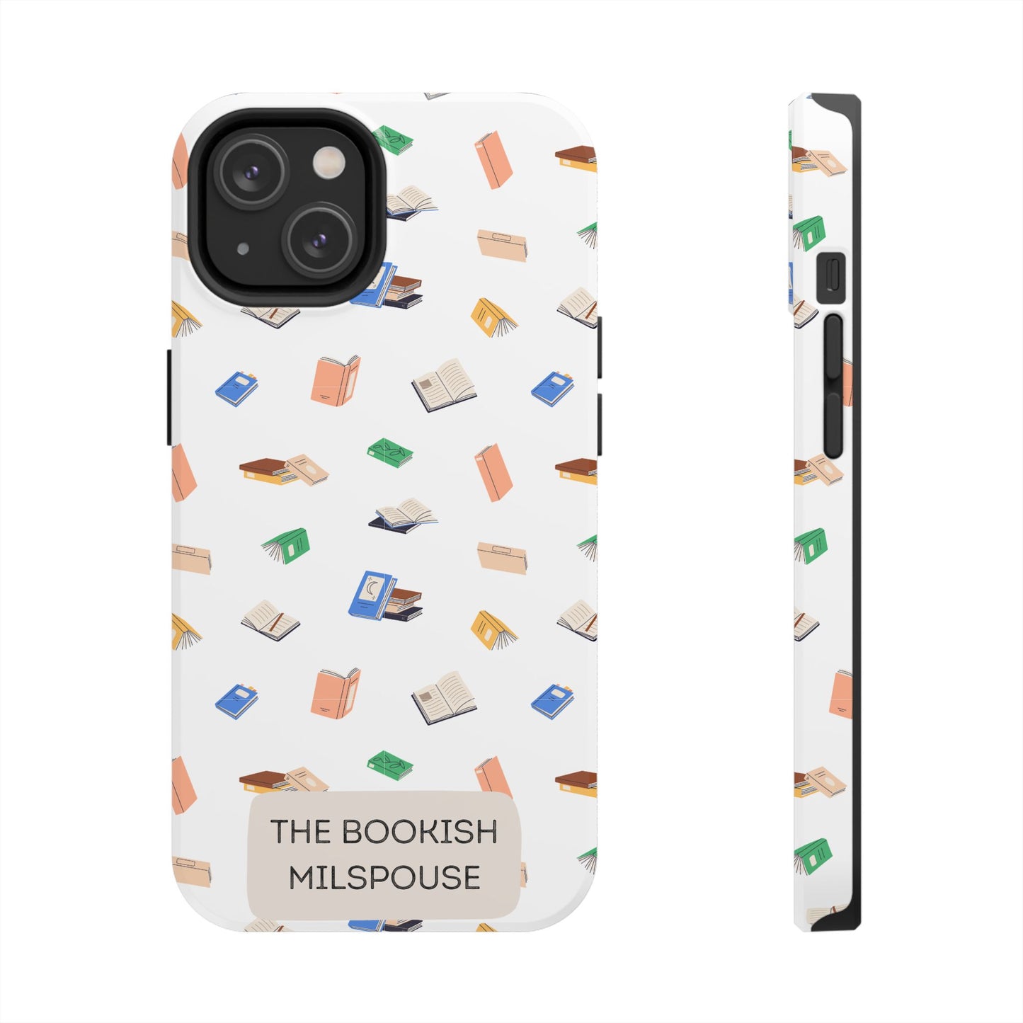 The Bookish Milspouse Tough Phone Cases - Creative By Sanchez