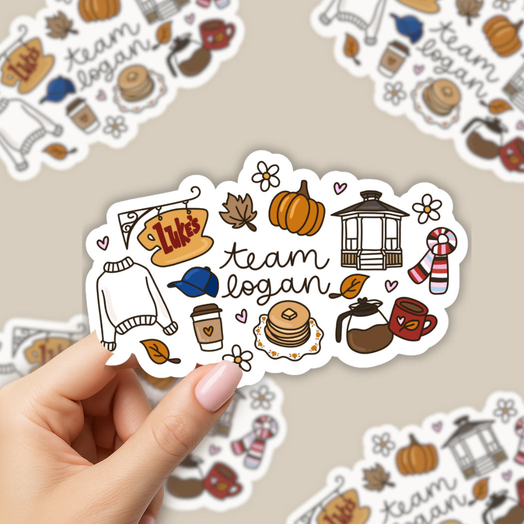Team Logan - Gilmore Girls Sticker