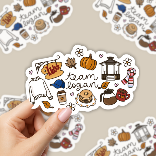 Team Logan - Gilmore Girls Sticker