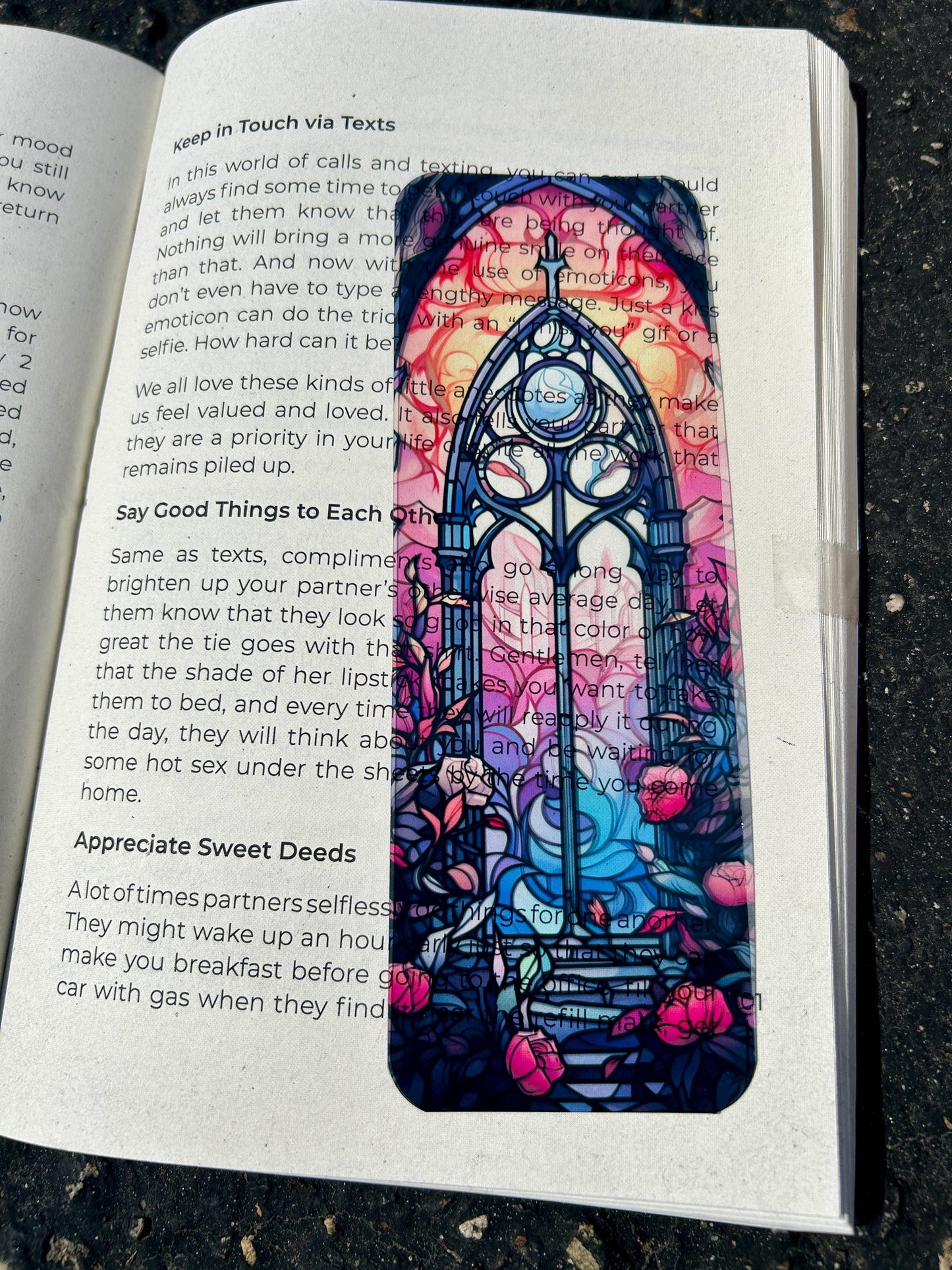 Romantic Love Portal Bookmark – Enchanting Heart Portal, Magical Love Story