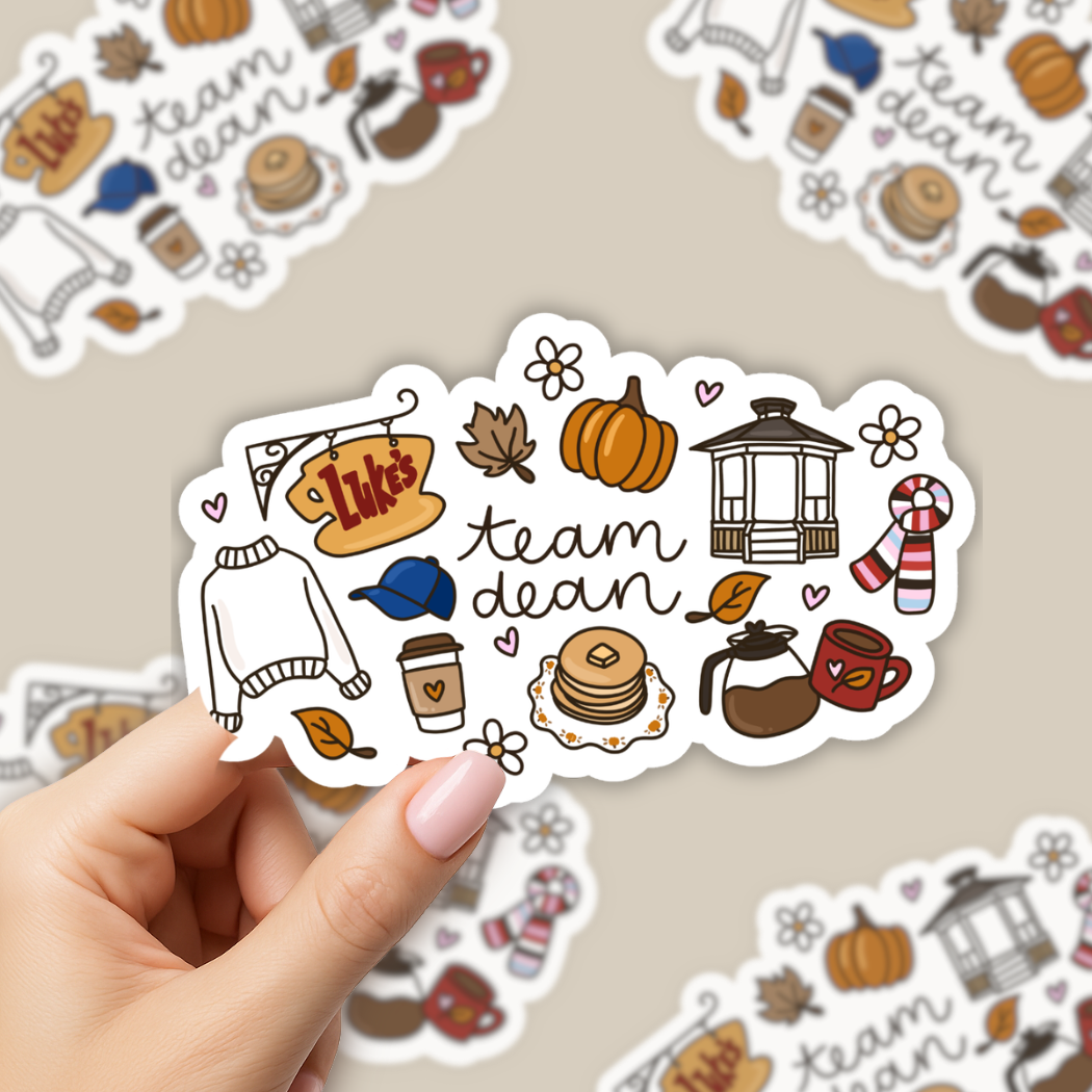 Team Dean - Gilmore Girls Sticker