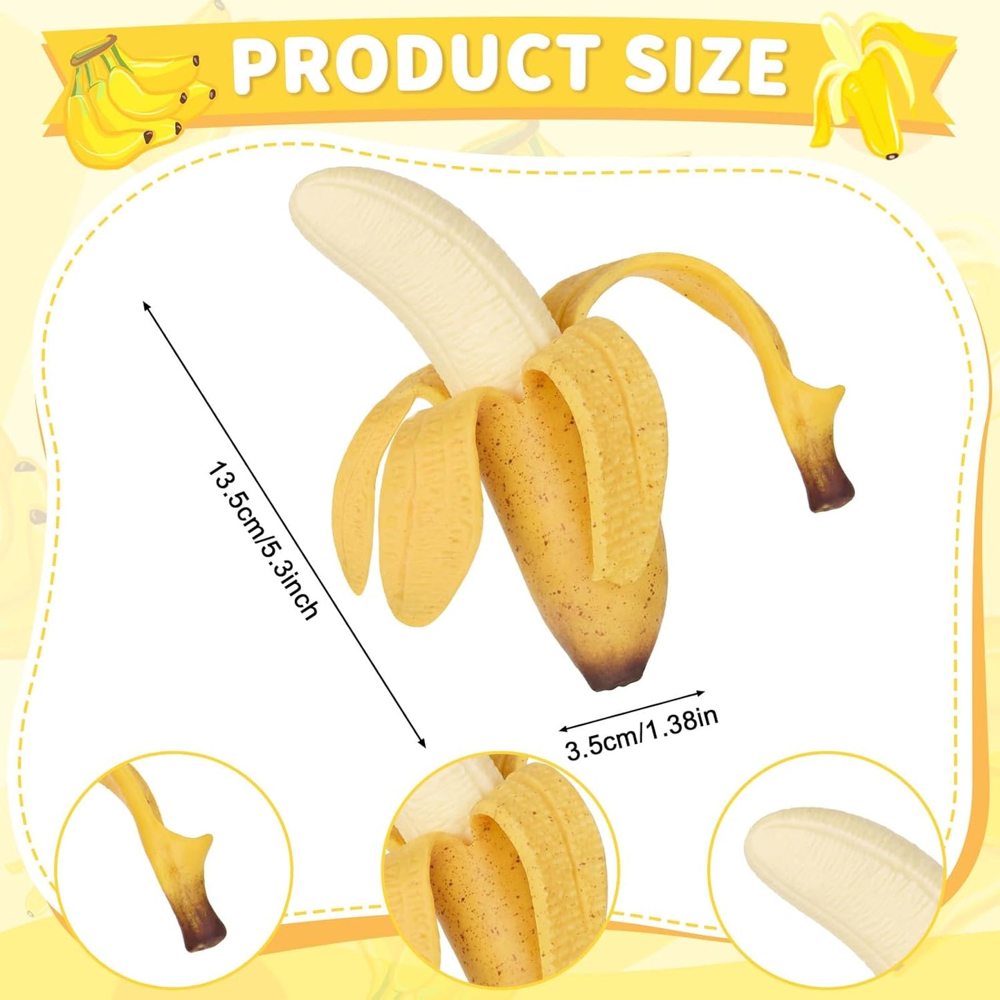 Stretchy Banana Fidget Stress Toy