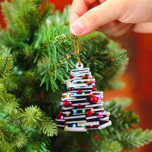 Book Lovers Christmas Ornament – Single Ornament