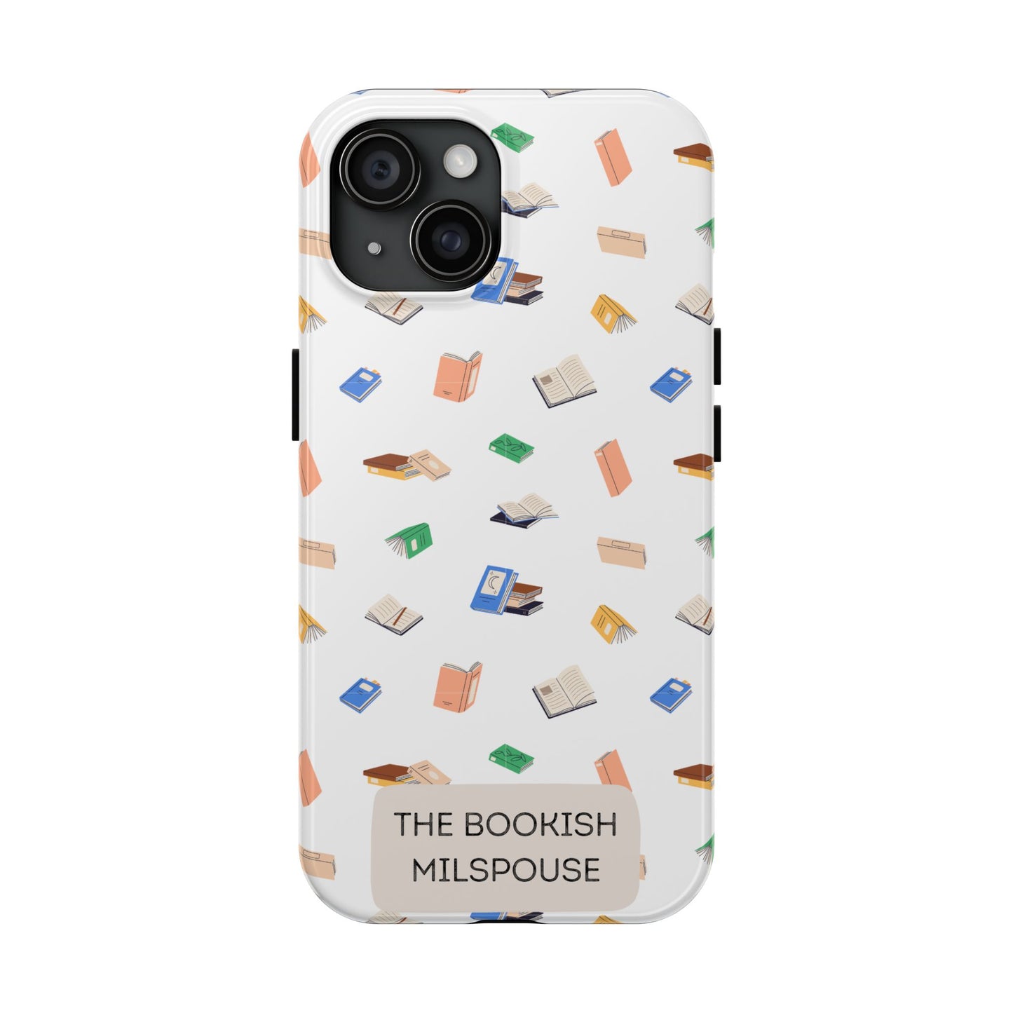 The Bookish Milspouse Tough Phone Cases - Creative By Sanchez