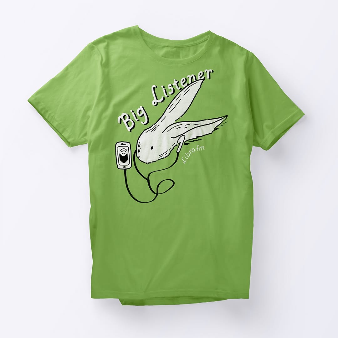 Big Listener Libro.fm T-Shirt