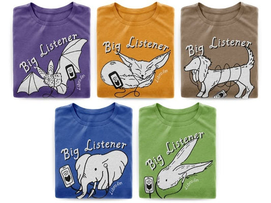 Big Listener Libro.fm T-Shirt