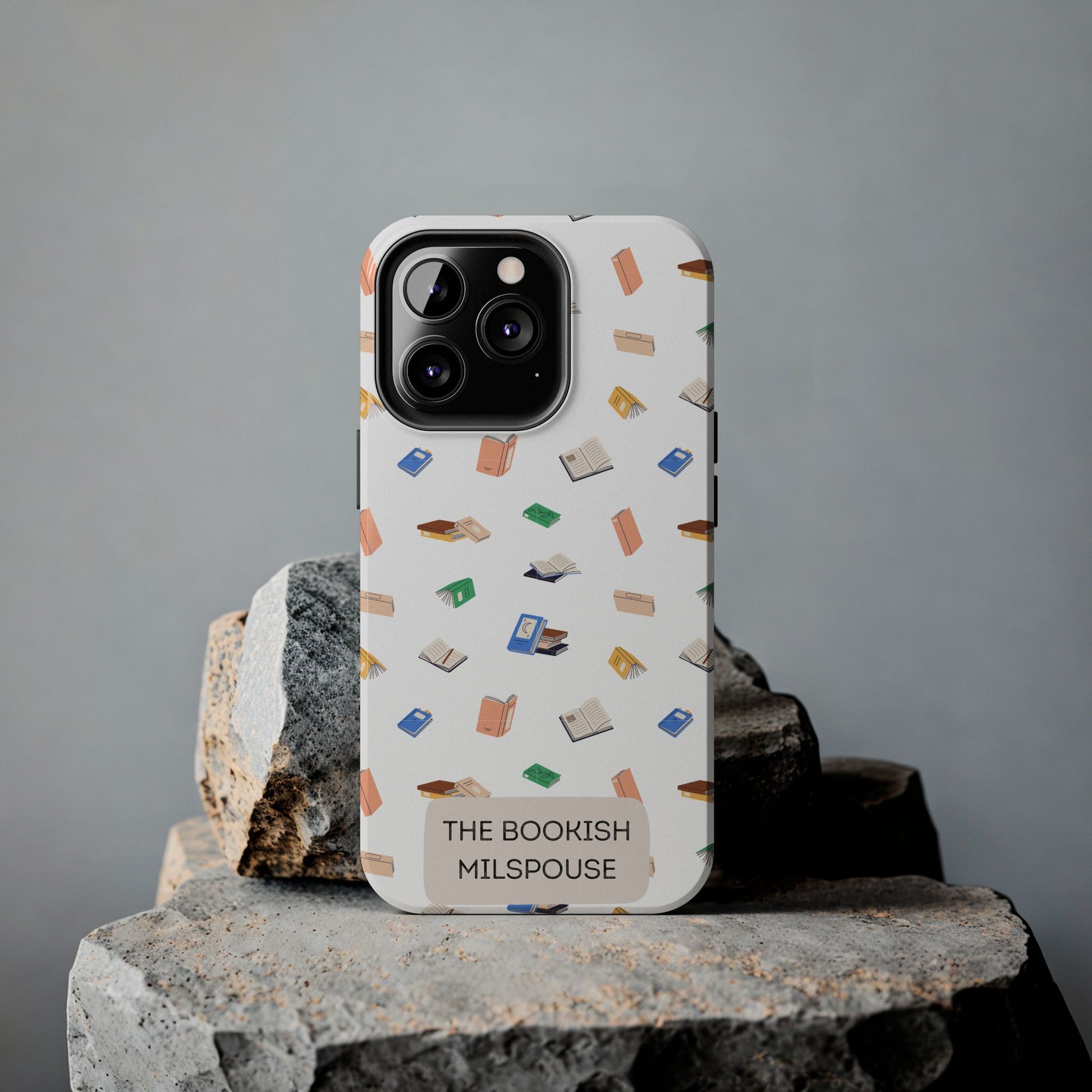 The Bookish Milspouse Tough Phone Cases - Creative By Sanchez