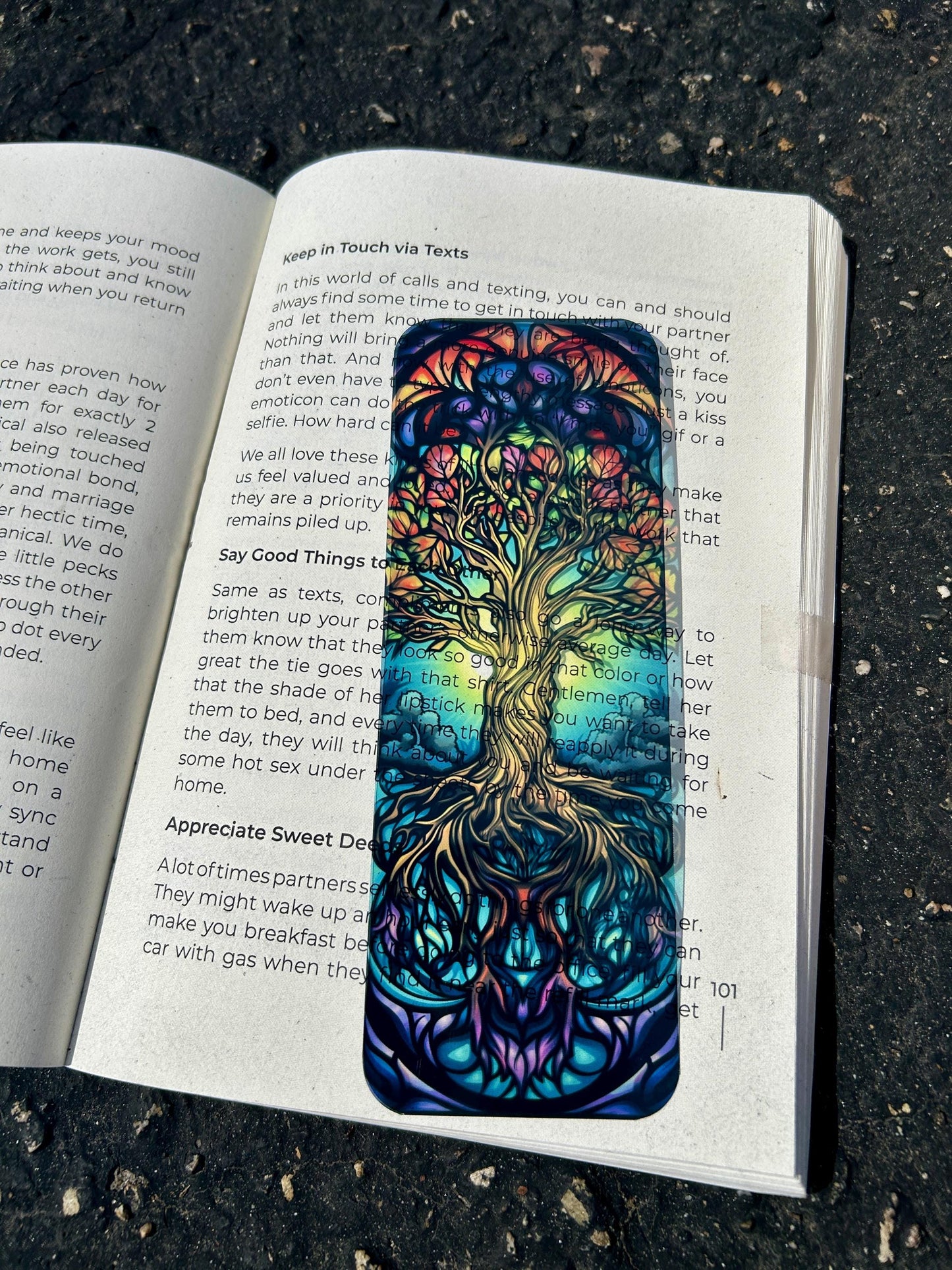 Sacred Tree of Life Bookmark – Nature-Inspired Spiritual Gift, Symbol of Growth & Wisdom