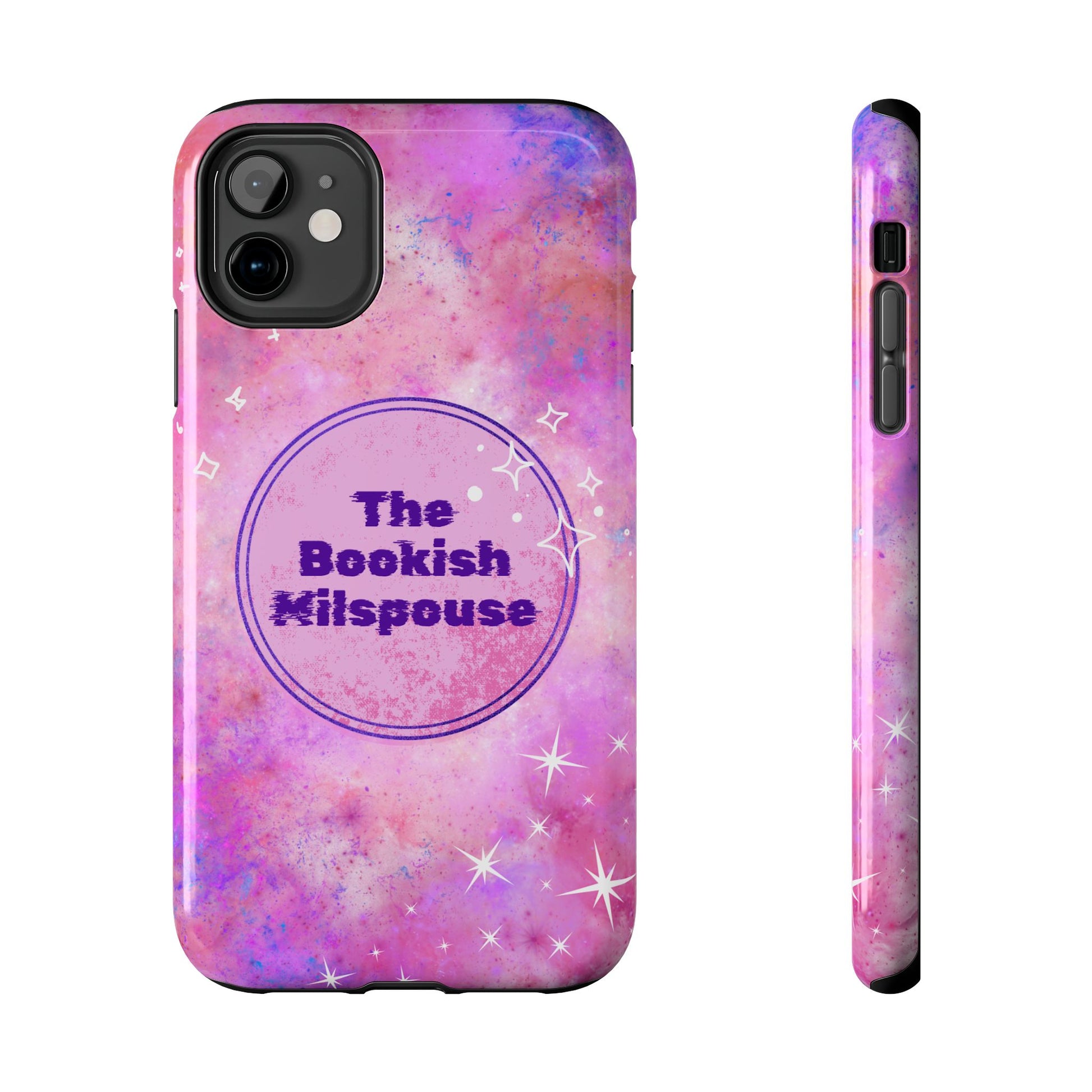 The Bookish Milspouse Pink Sky Tough Phone Cases - Creative By Sanchez