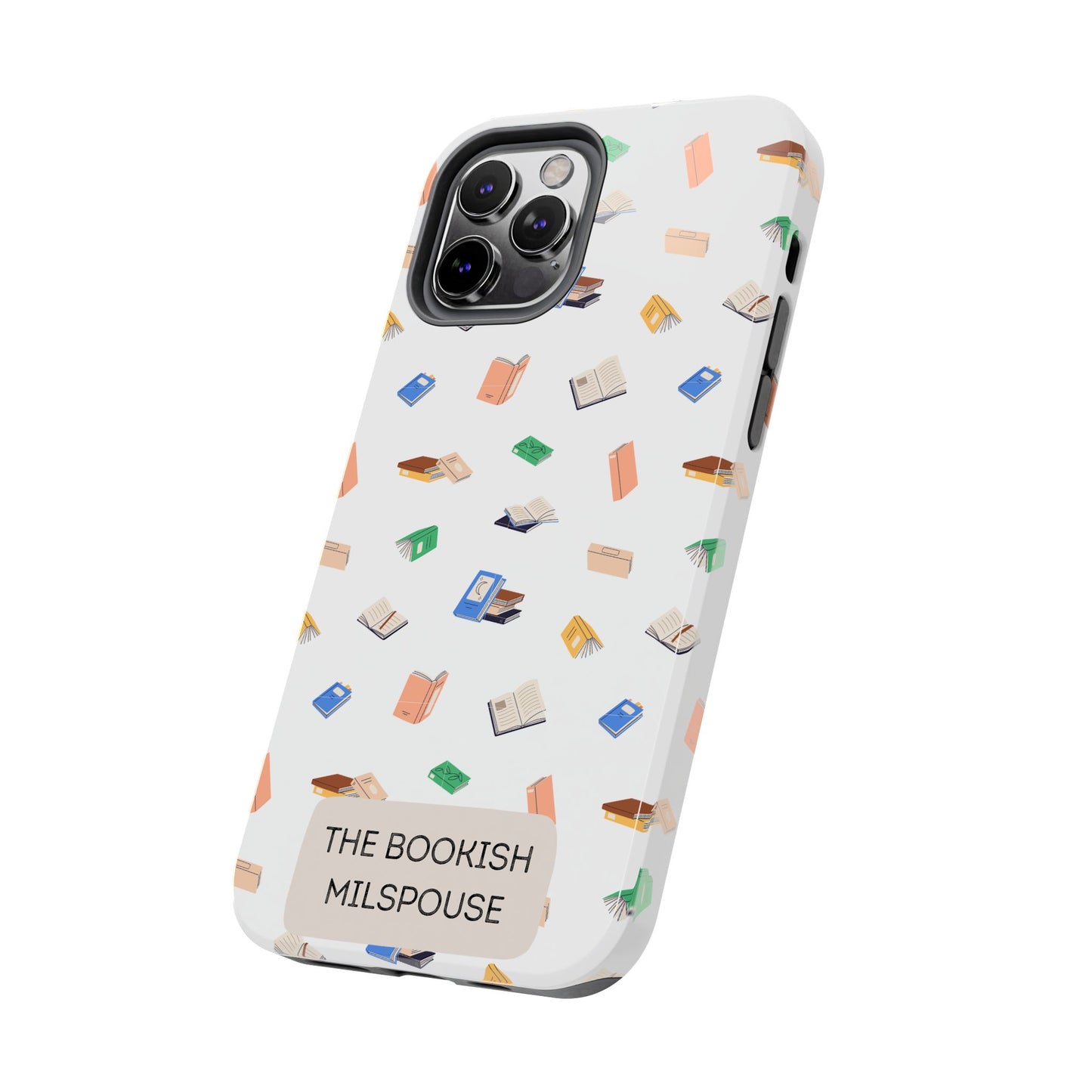 The Bookish Milspouse Tough Phone Cases - Creative By Sanchez