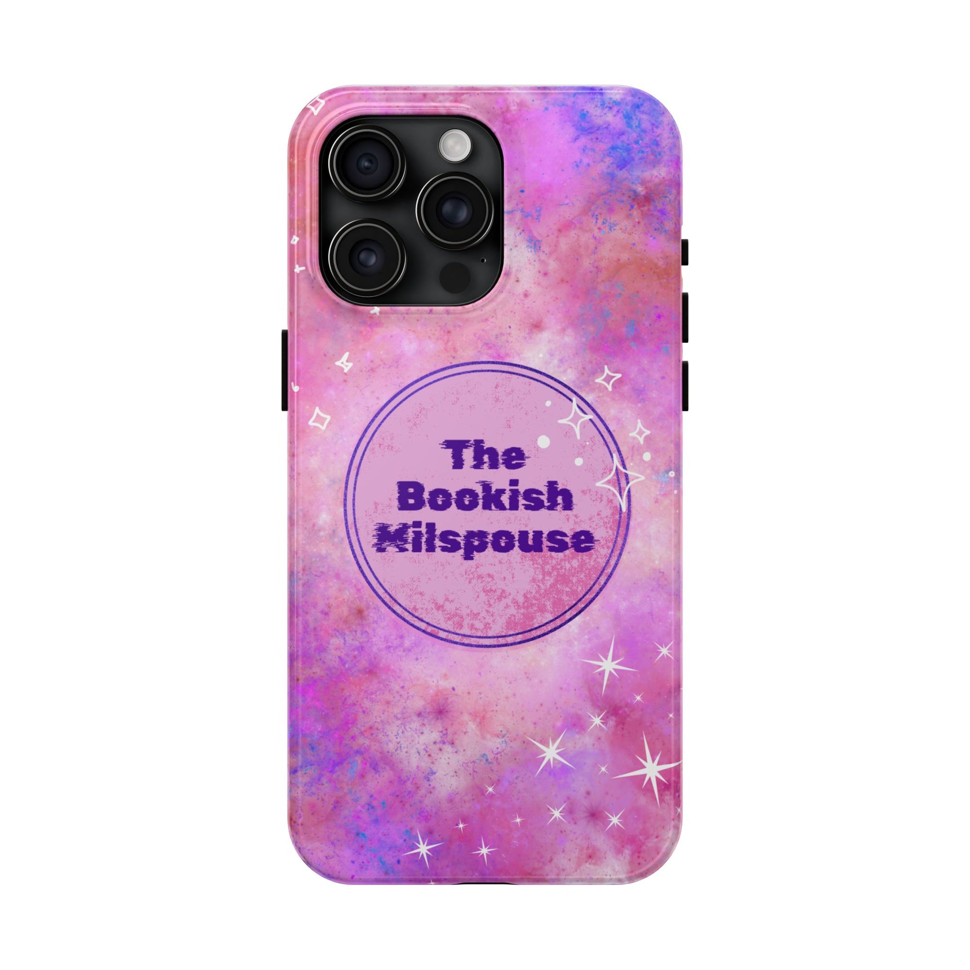 The Bookish Milspouse Pink Sky Tough Phone Cases - Creative By Sanchez