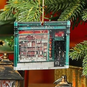 Book Lovers Christmas Ornament – Single Ornament