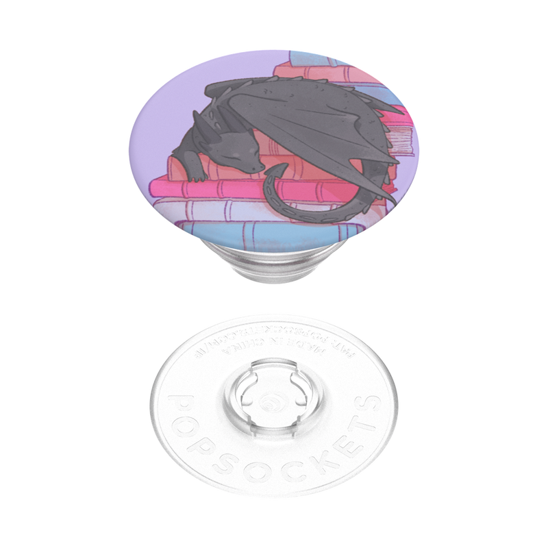 PopSockets Plant Curled Up With A Good Book Clear