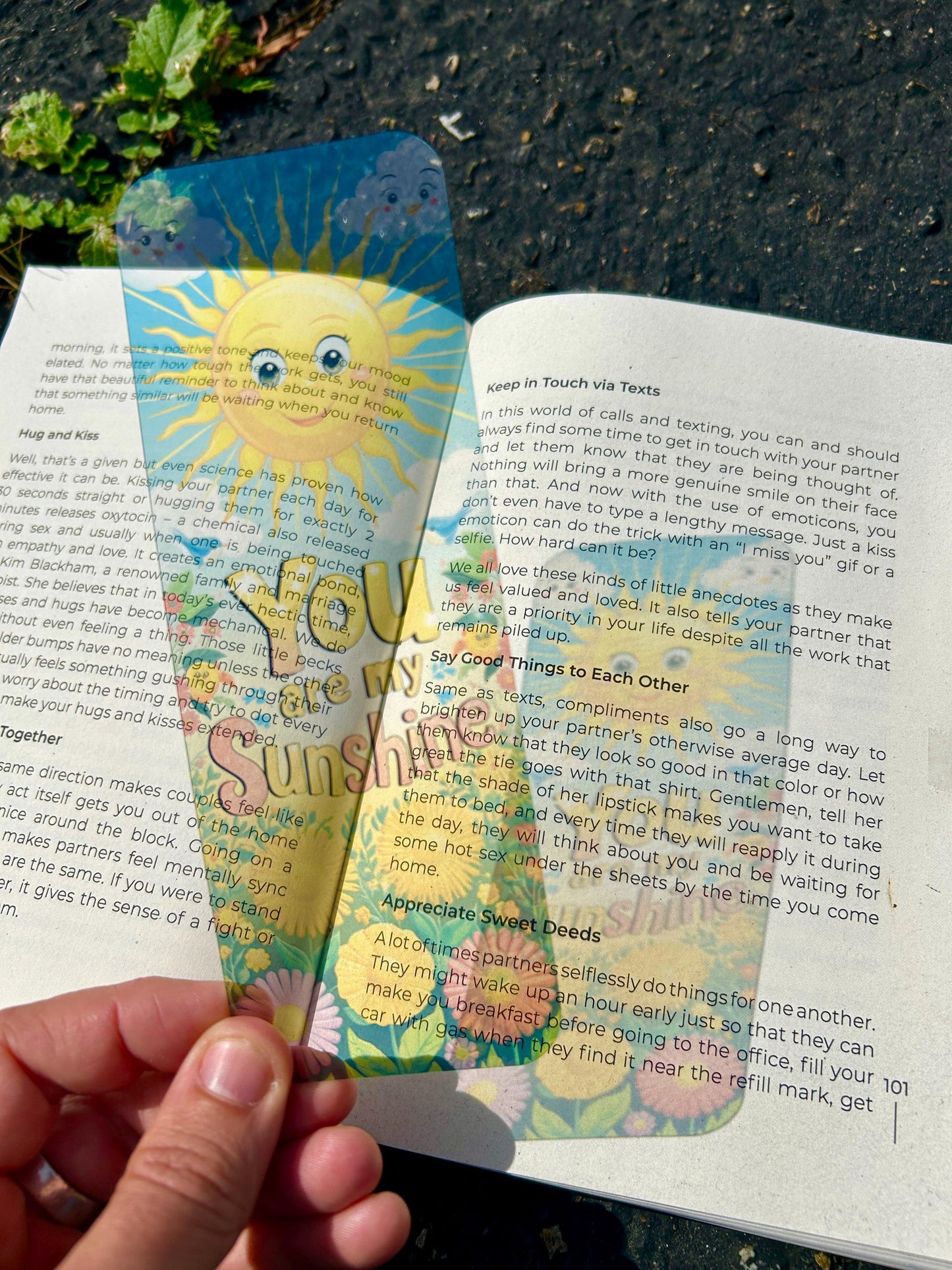 You Are My Sunshine Bookmark – Cute Teacher Gift, Preschool Appreciation, Sunny Inspirational Book Accessory