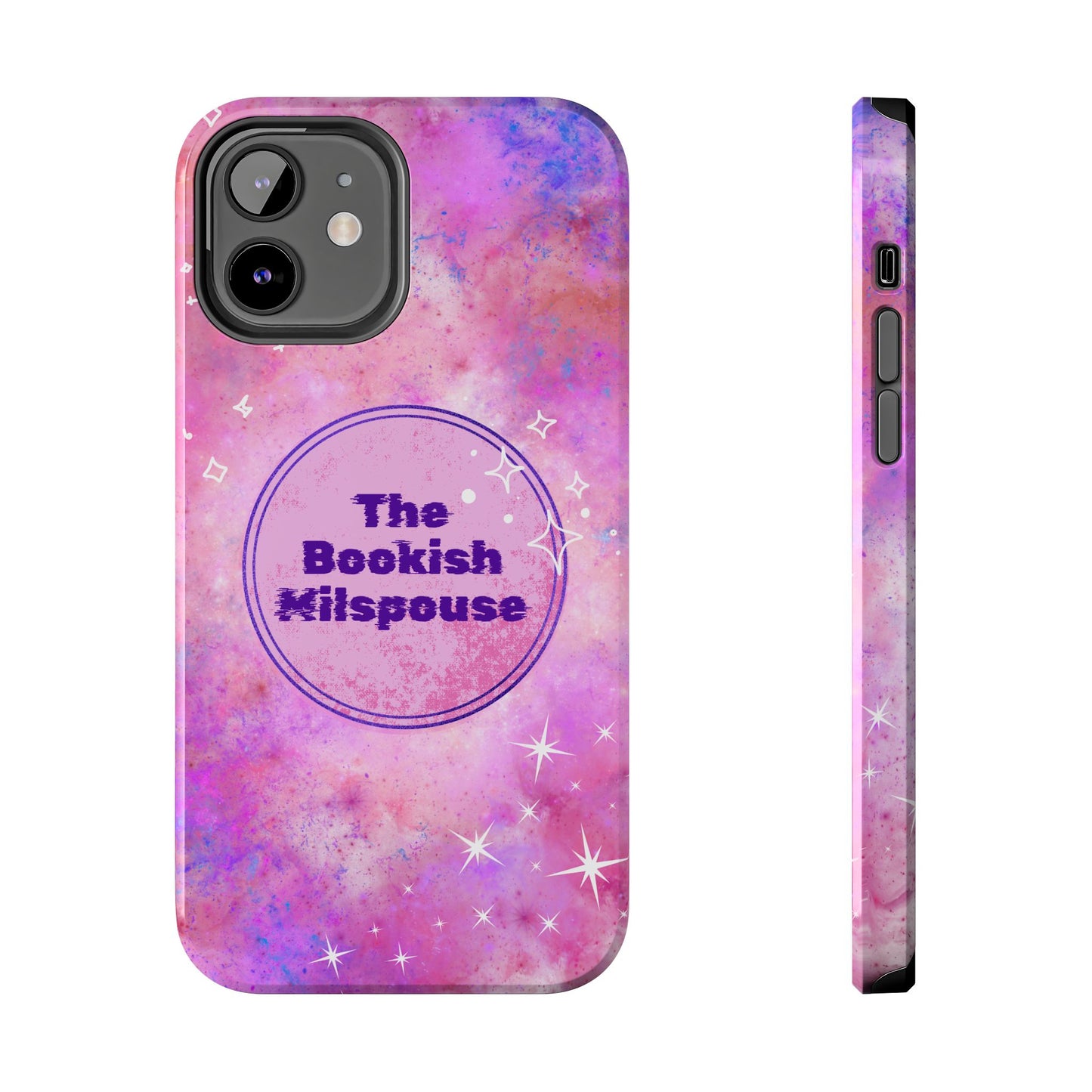 The Bookish Milspouse Pink Sky Tough Phone Cases - Creative By Sanchez