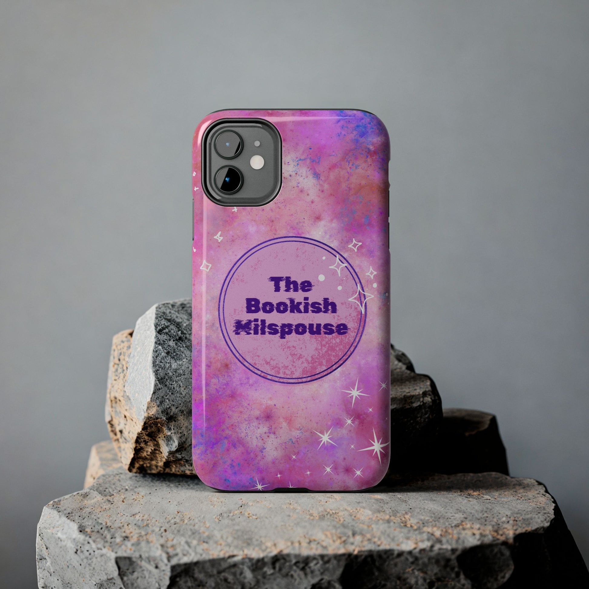 The Bookish Milspouse Pink Sky Tough Phone Cases - Creative By Sanchez