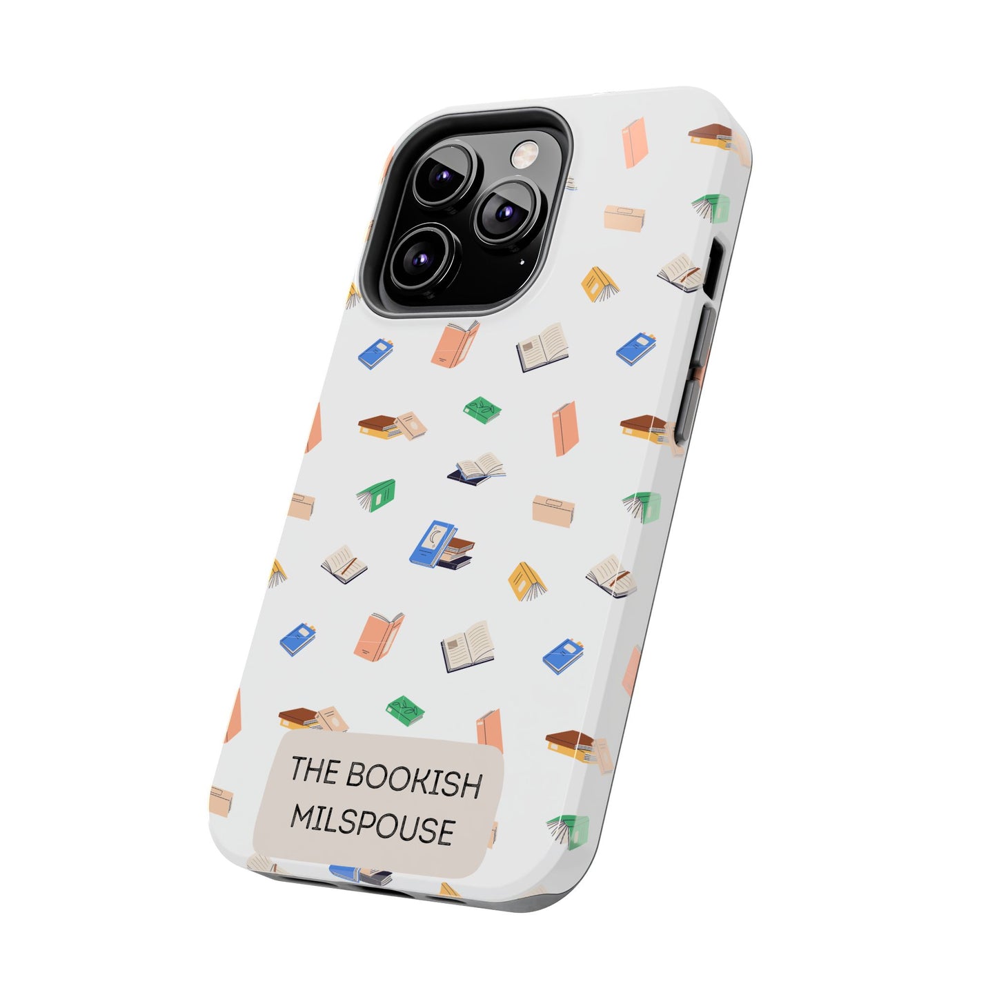 The Bookish Milspouse Tough Phone Cases - Creative By Sanchez