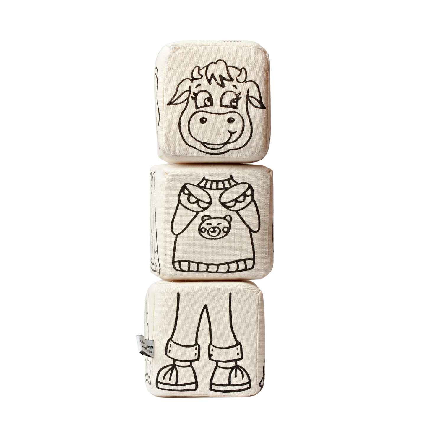 Kiboo Kids Blocks with Magnets - Animal Set