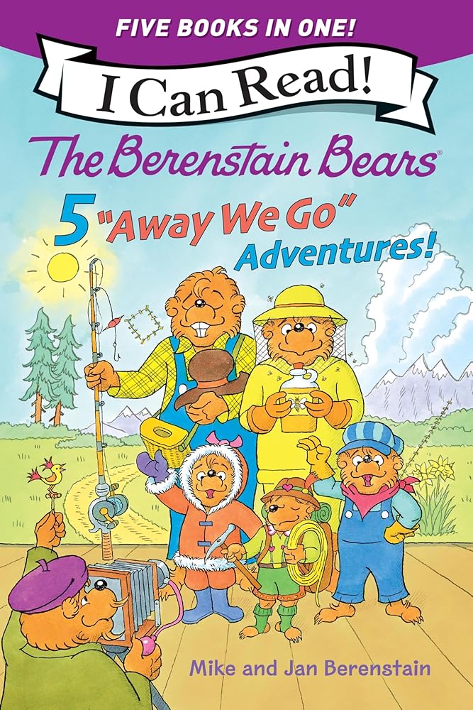 The Berenstain Bears: Five "Away We Go" Adventures! (I Can Read Level 1) by Mike Berenstain, Jan Berenstain