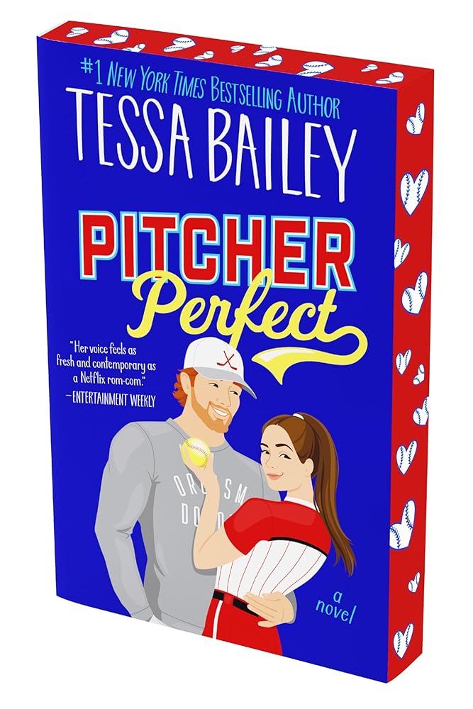 Pitcher Perfect: A Spicy Fake-Dating Sports Romance of a Playboy Hockey Rookie and the Disciplined Softball Pitcher Completely Immune to His Charms (Big Shots, 4) by Tessa Bailey