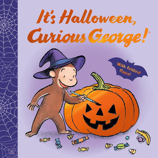 It’s Halloween, Curious George!: Includes 7 Fold Out Flaps for Interactive Fun by H. A. Rey