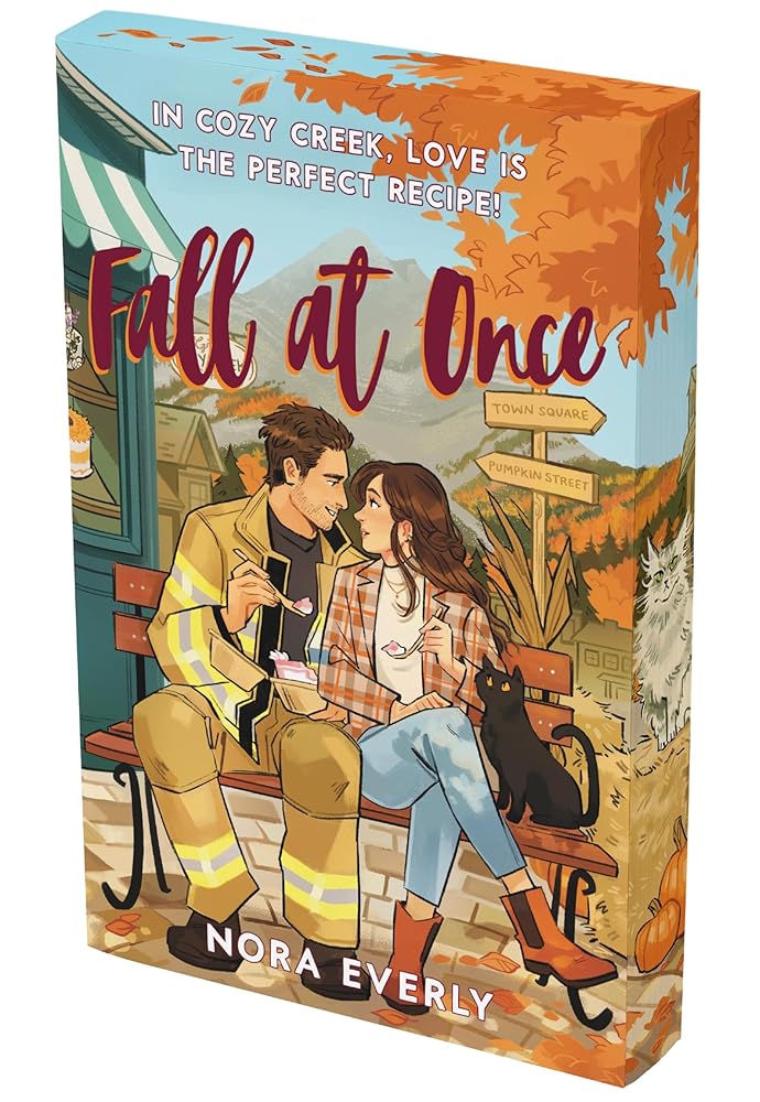 Fall at Once: A Small Town, Autumn-Inspired, Single Dad Firefighter Rom Com (Cozy Creek Collection) by Nora Everly