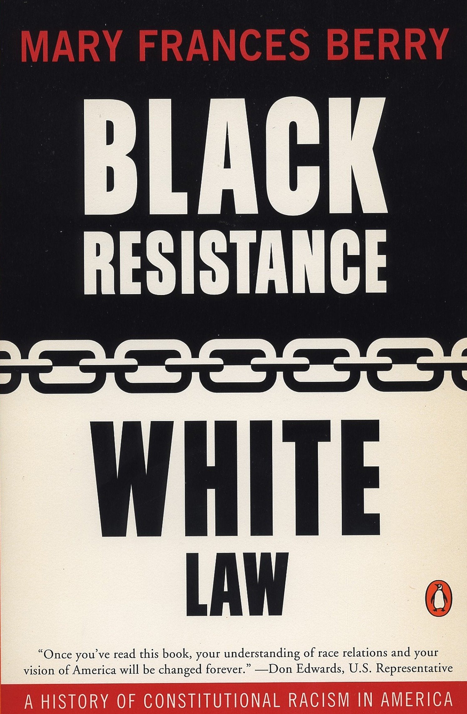 Black Resistance/White Law - A History of Constitutional Racism in America