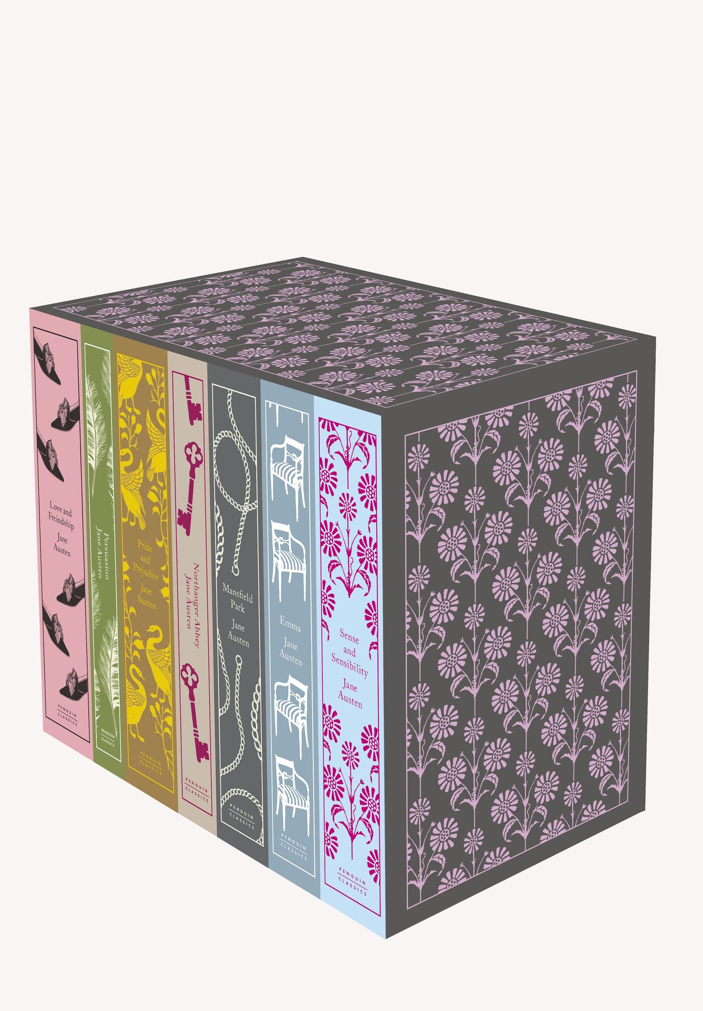 Jane Austen: The Complete Works 7-Book Boxed Set - Sense and Sensibility; Pride and Prejudice; Mansfield Park; Emma; Northanger Abbey; Persuasion; Love and Freindship (Penguin Classics hardcover boxed set) (Penguin Clothbound Classics)