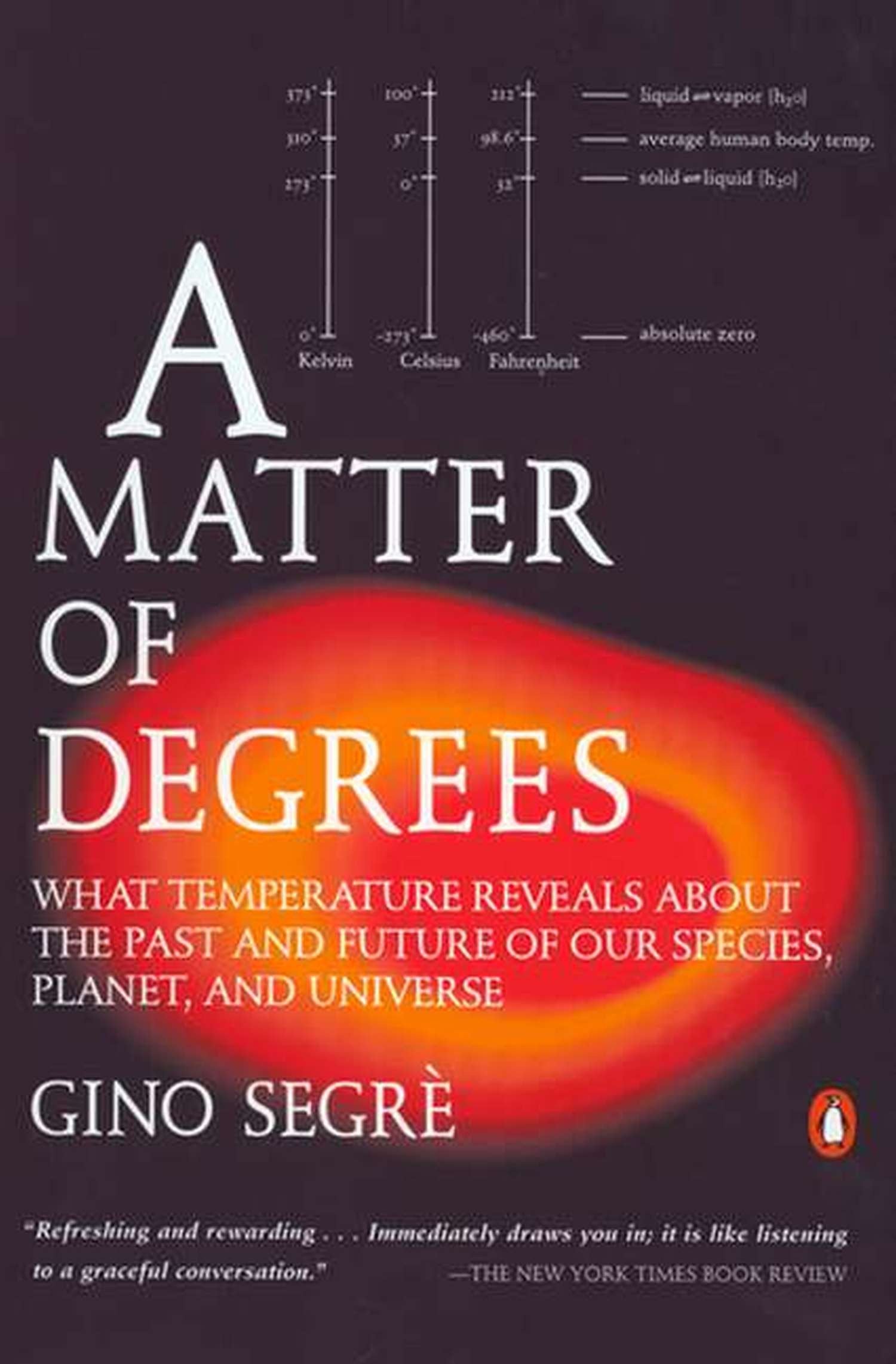 A Matter of Degrees - What Temperature Reveals about the Past and Future of Our Species, Planet, and Universe