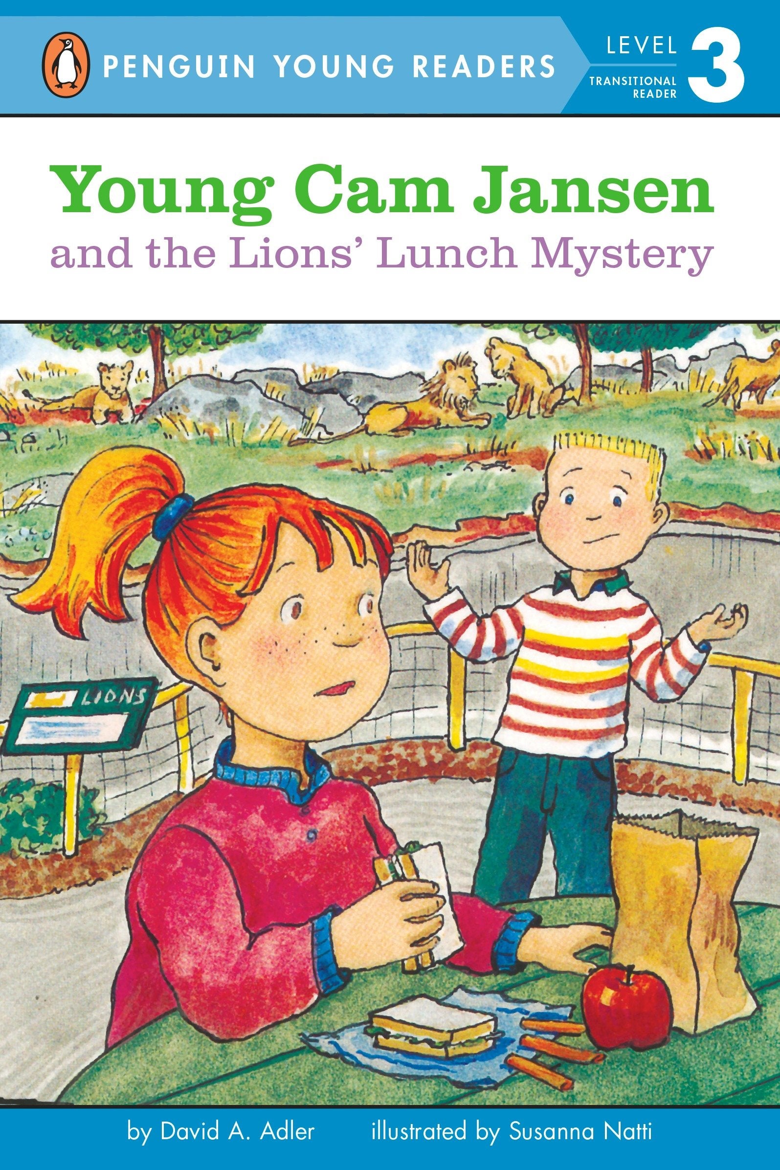 Young Cam Jansen and the Lions' Lunch Mystery (Young Cam Jansen) (Book:13)