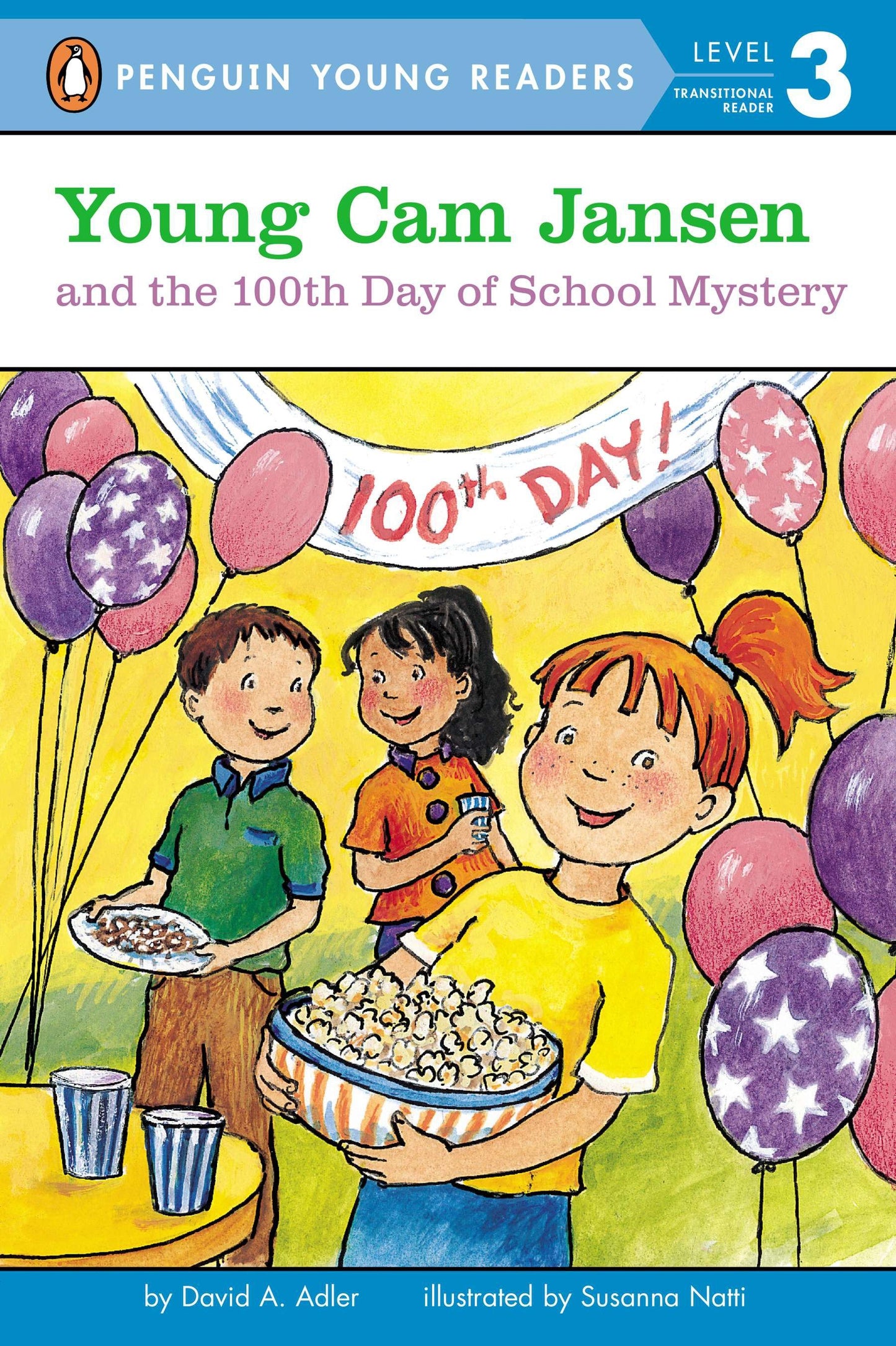 Young Cam Jansen and the 100th Day of School Mystery (Young Cam Jansen) (Book:15)