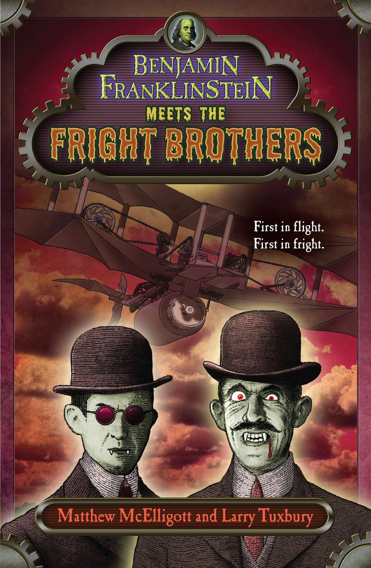 Benjamin Franklinstein Meets the Fright Brothers (Benjamin Franklinstein) (Book:2)