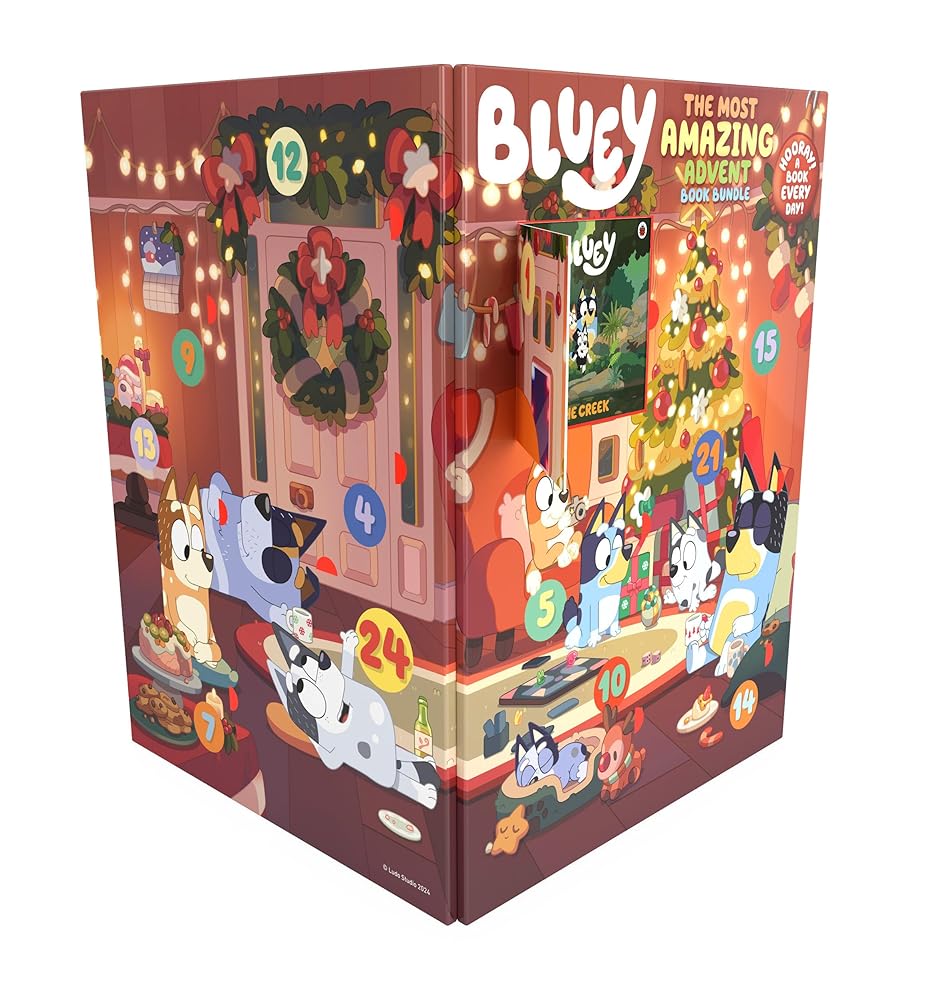 Bluey: The Most Amazing Advent Calendar Book Bundle cover image