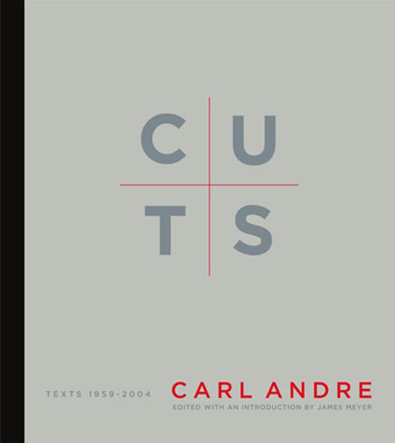 Cuts - Texts 1959�2004 (Writing Art)