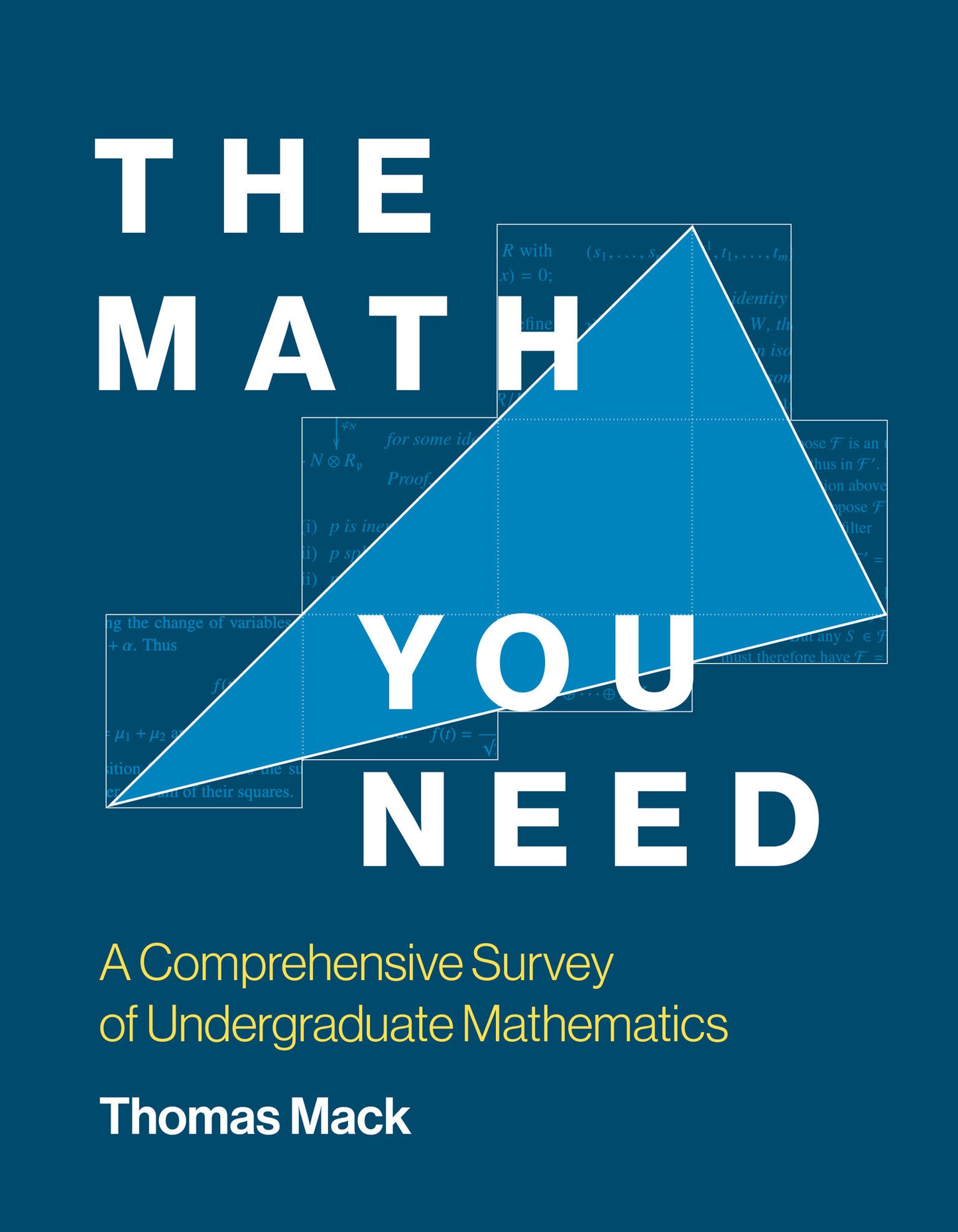 The Math You Need - A Comprehensive Survey of Undergraduate Mathematics