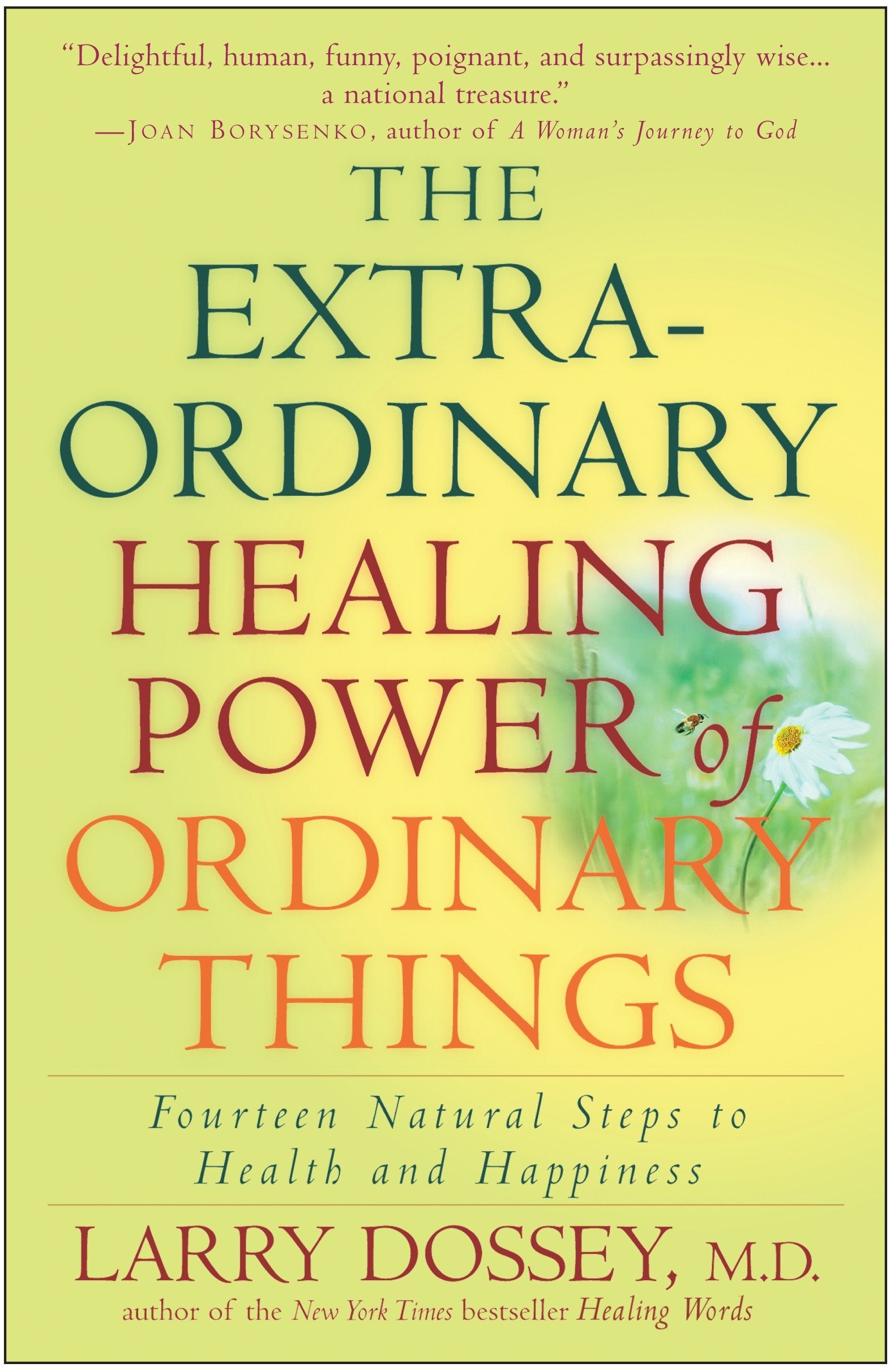 The Extraordinary Healing Power of Ordinary Things - Fourteen Natural Steps to Health and Happiness