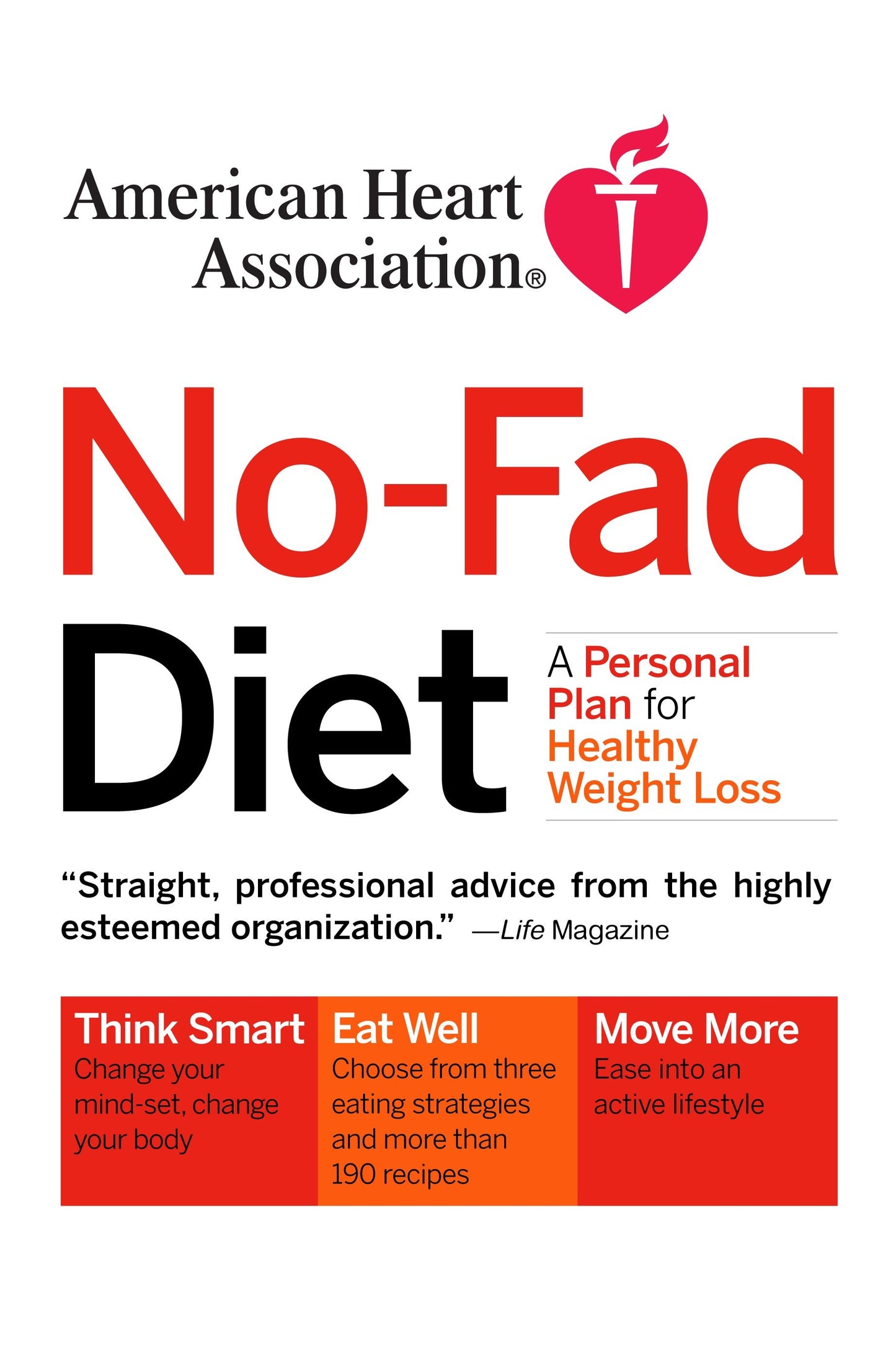 American Heart Association No-Fad Diet - A Personal Plan for Healthy Weight Loss (American Heart Association)