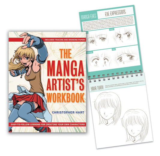 The Manga Artist's Workbook - Easy-to-Follow Lessons for Creating Your Own Characters