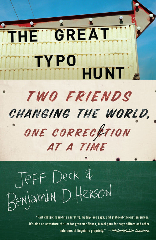 The Great Typo Hunt - Two Friends Changing the World, One Correction at a Time