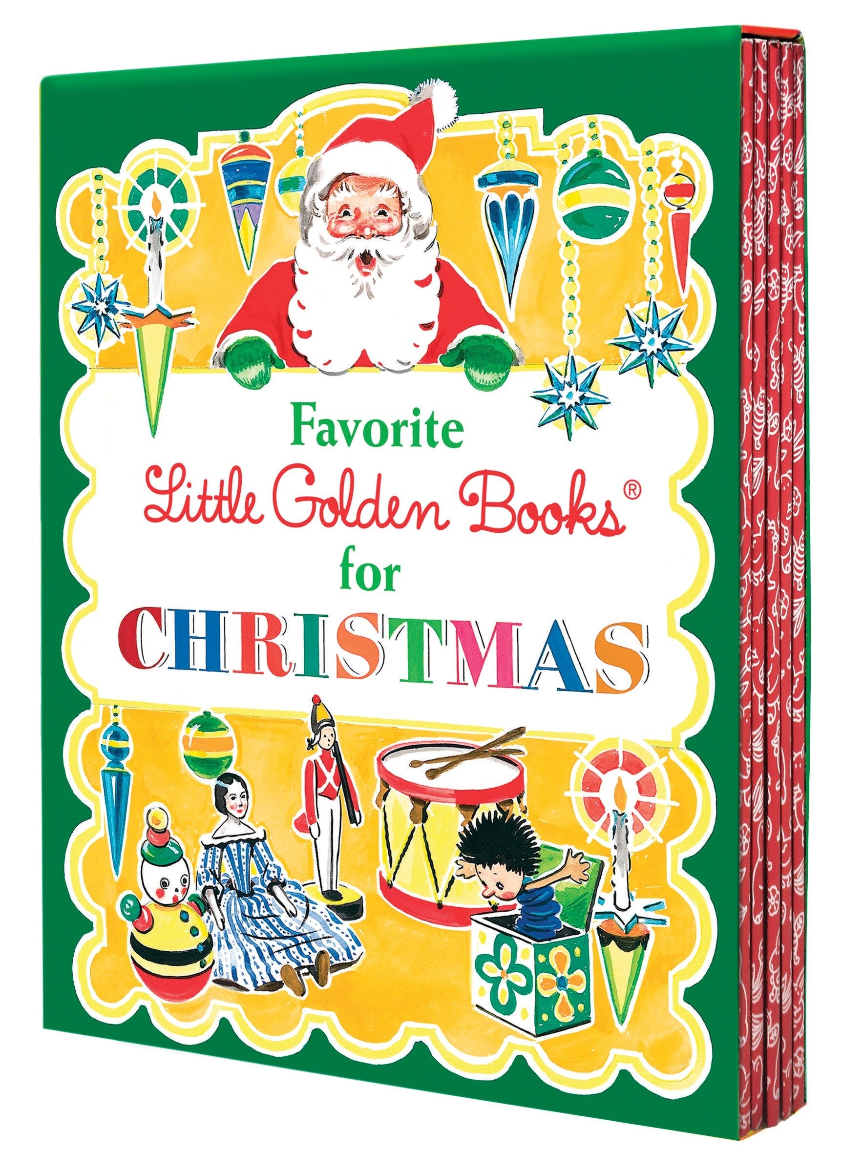 Favorite Little Golden Books for Christmas 5-Book Boxed Set - The Animals' Christmas Eve; The Christmas Story; The Little Christmas Elf; The Night Before Christmas; The Poky Little Puppy's First Christmas (Little Golden Book)